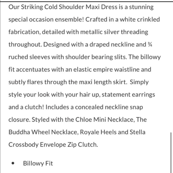 VICI Striking Cold Shoulder Maxi Dress - Picture 10 of 10